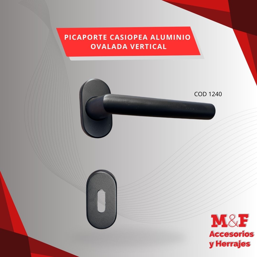 Picaporte Casiopea Doble Balancin Alum Sidañez