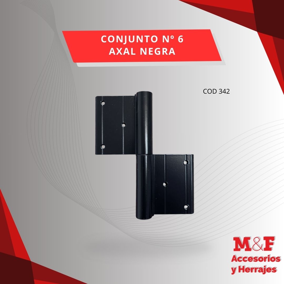 Conjunto Nº6 Axal Negra