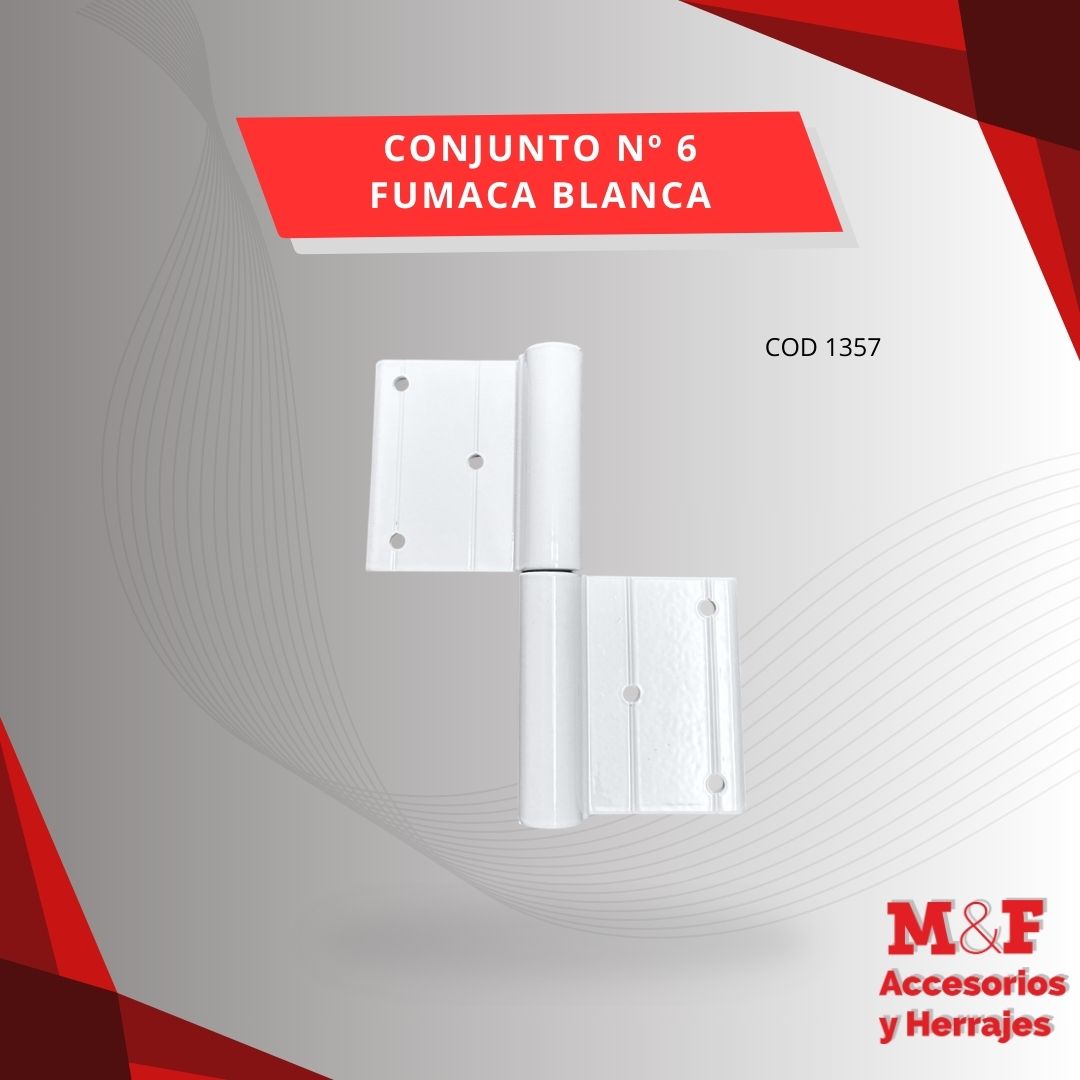 Conjunto Nº6 Fumaca Blanca