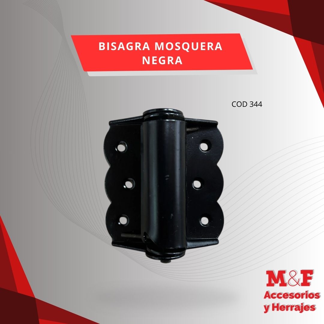 Bisagra Mosquera Negra