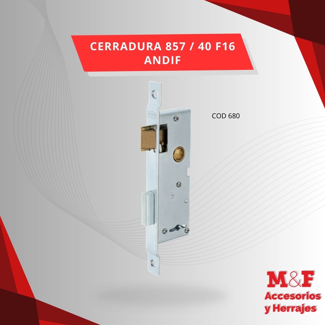 Cerradura 857/40 F16