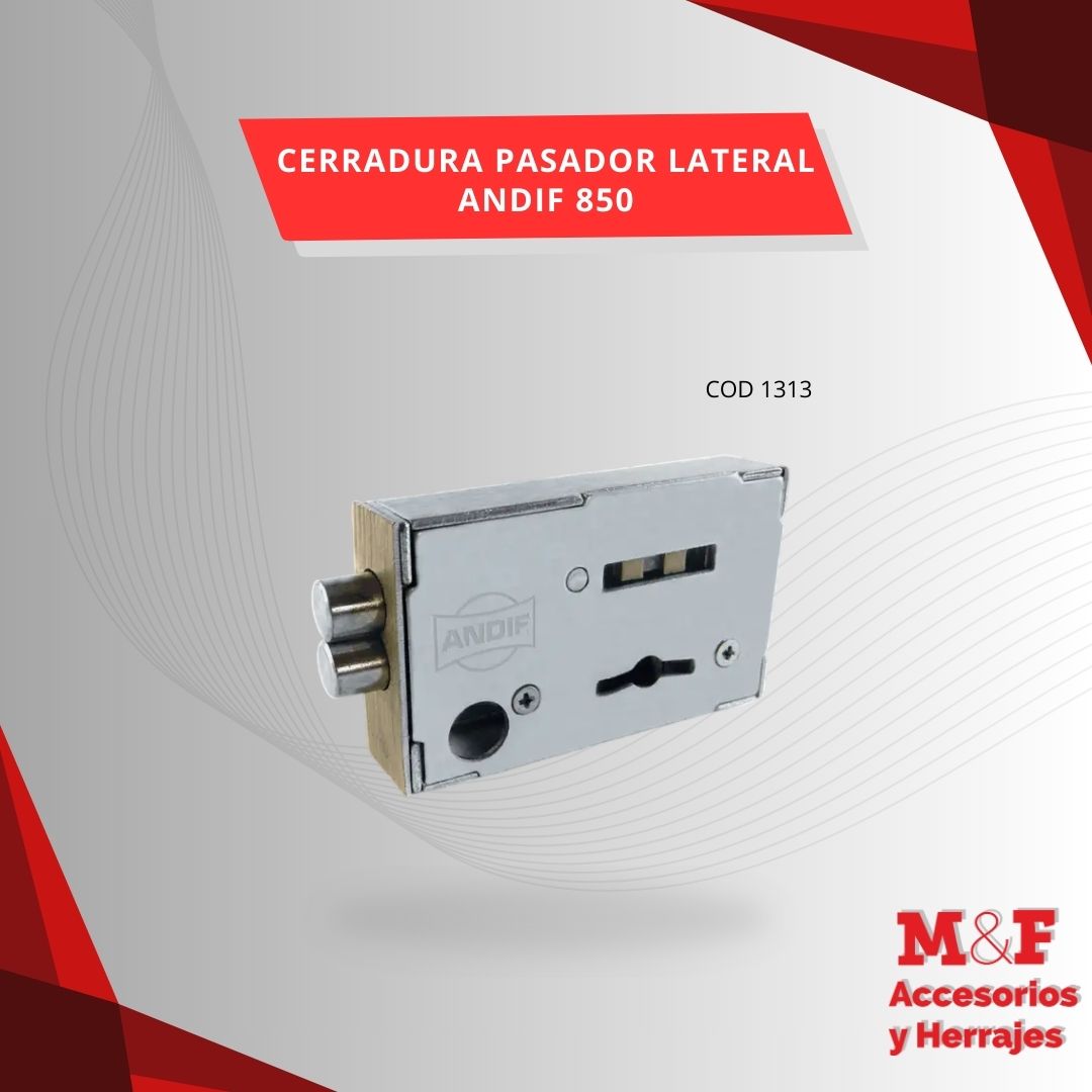 Cerradura Pasador Lateral 850 Andif