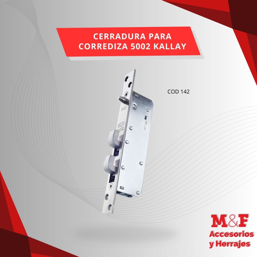 Cerradura Para Corrediza 5002 Kallay