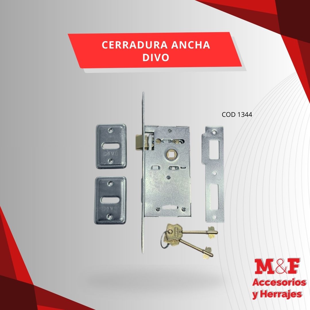Cerradura Ancha Divo