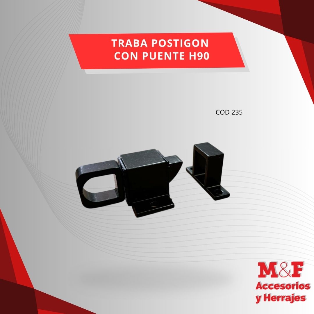Traba Postigon Con Puente H90