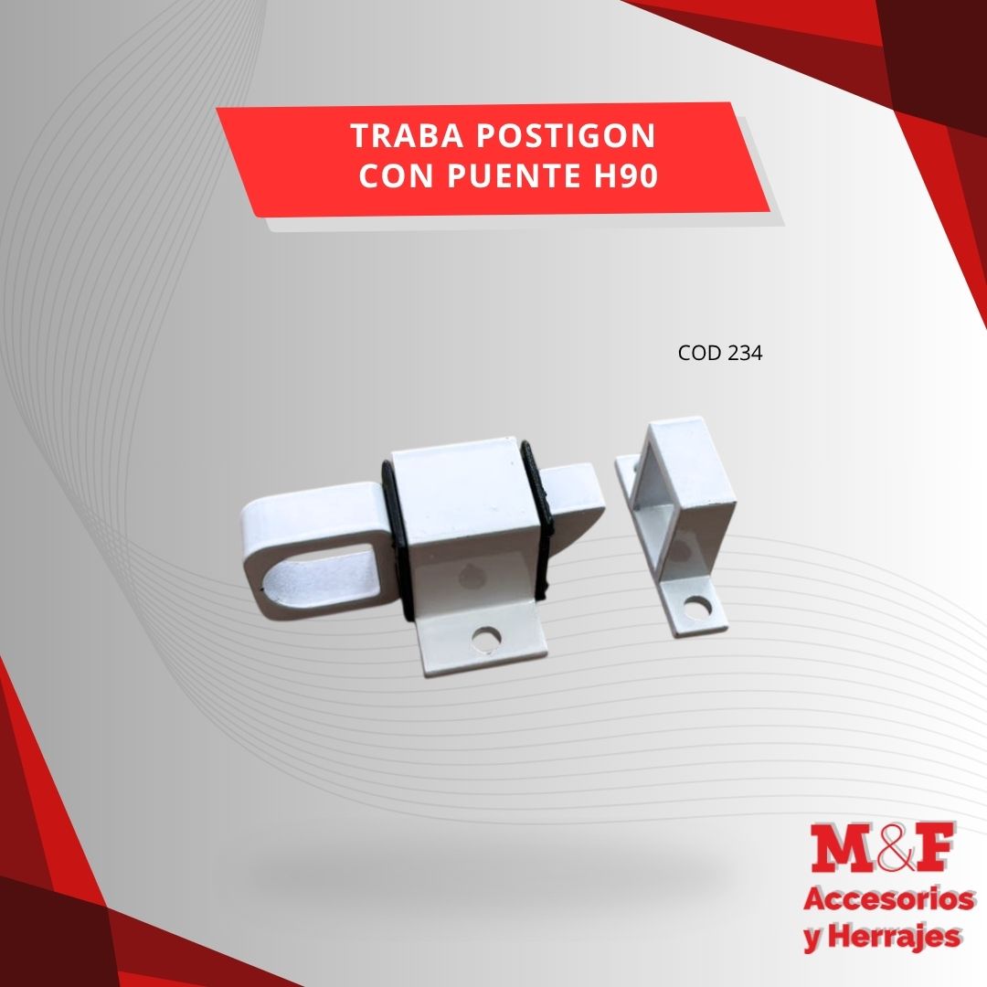 Traba Postigon Con Puente H90