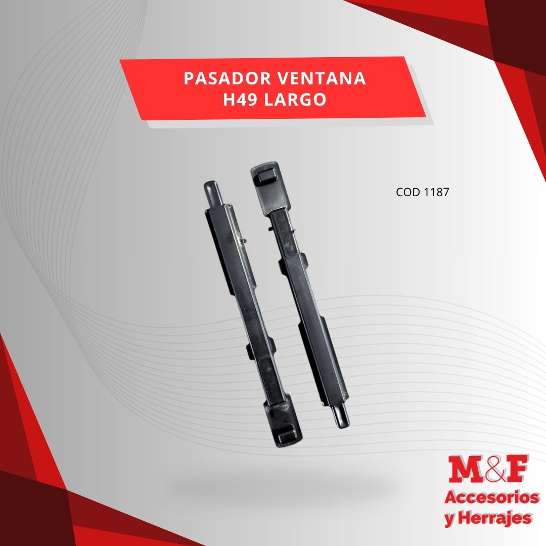 Pasador Ventana H49 Largo