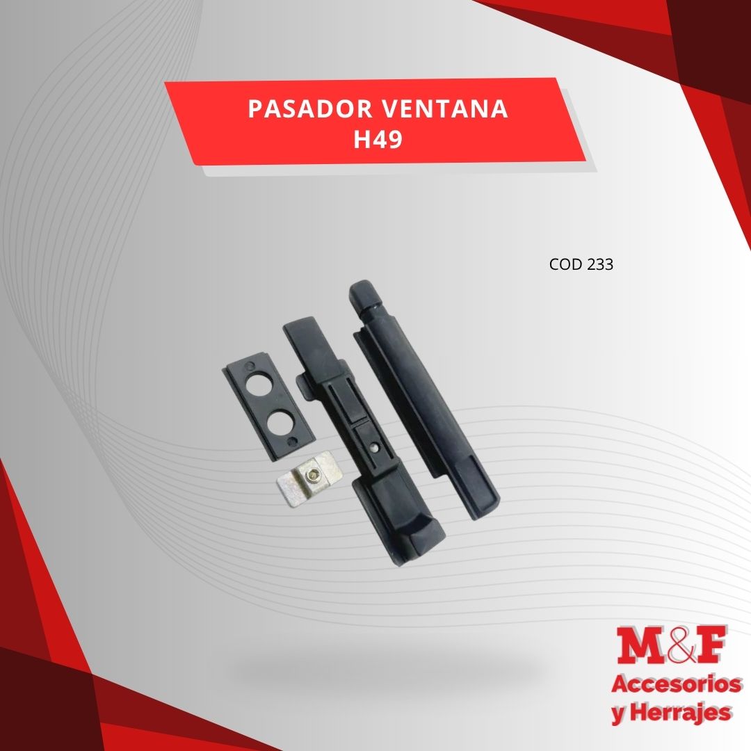 Pasador Ventana H49 