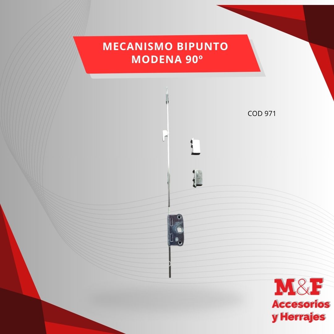 Mecanismo Bipunto Modena 90º
