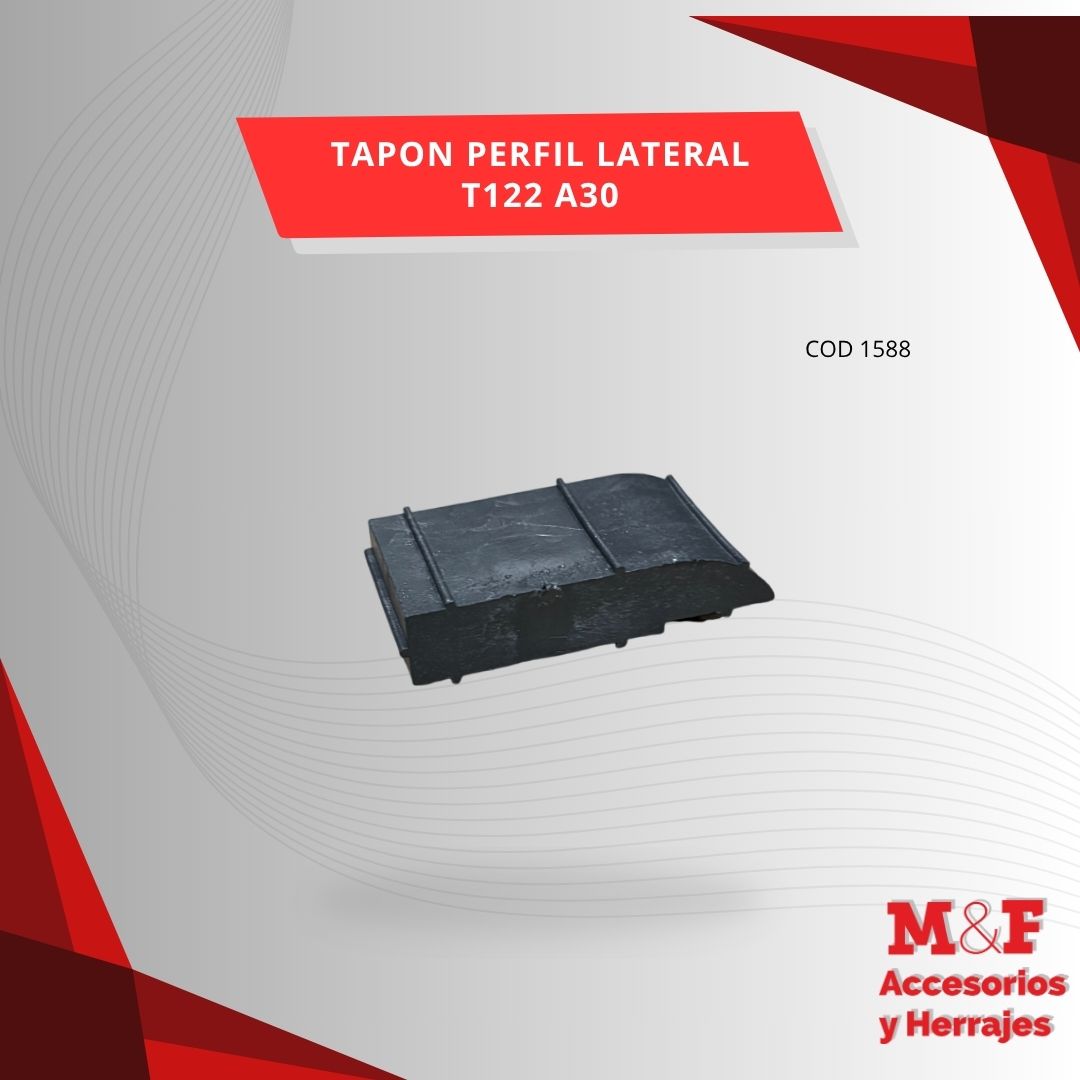 Tapon Perfil Lateral T122 A30